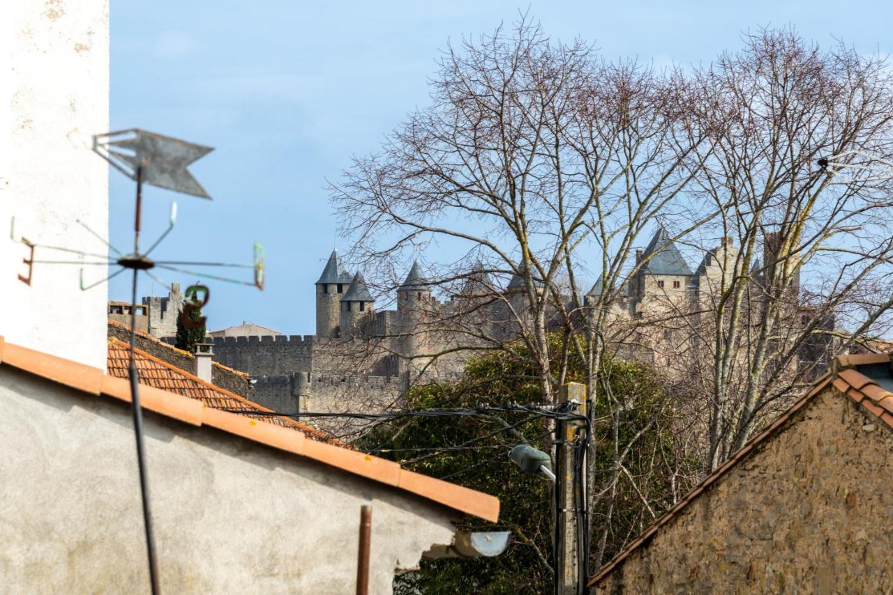 L'Arche De La Cite Avec Netflix Fibre Et Clim Apartman Carcassone Kültér fotó